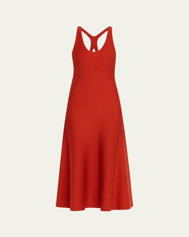 Bastien Cutout Racerback Midi Dress